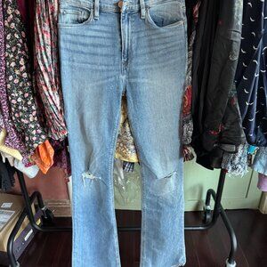 HUDSON “Barbara Roy” Distressed Straight Leg Jeans – Size 27 NWOT!